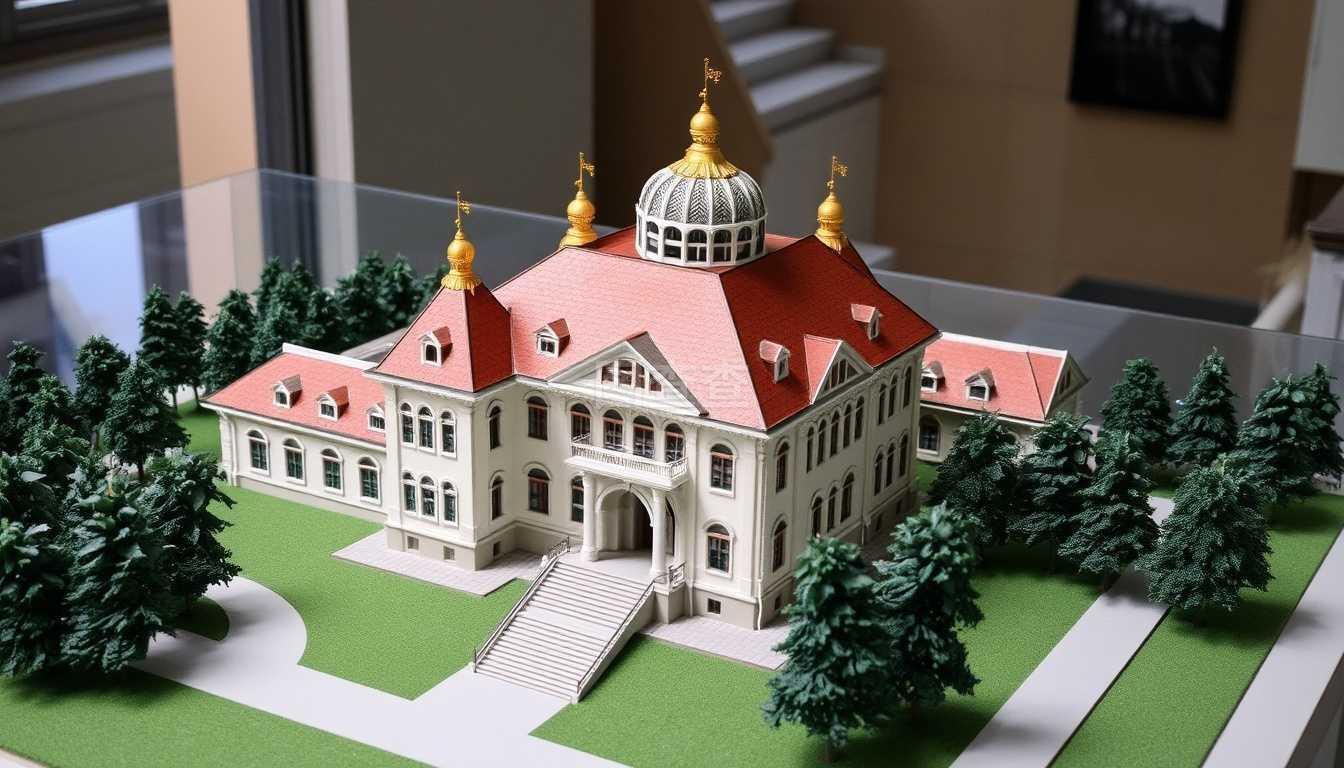 俄羅斯國家建筑整體設計模型 以莫斯科建筑模型為例